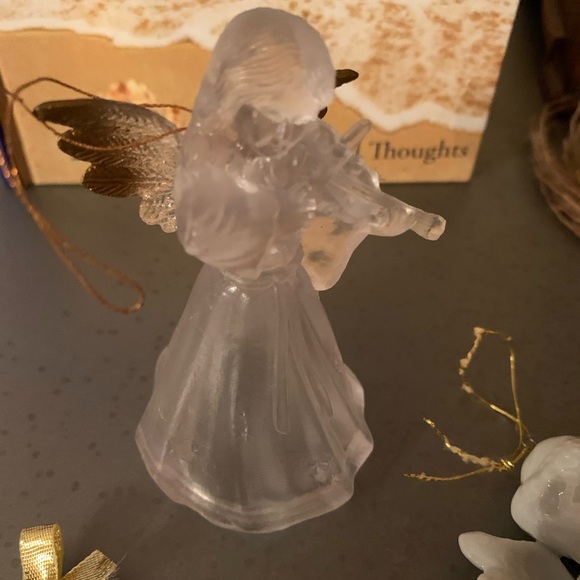 Vintage ornaments, 8 sold as 1 set. ANGEL, CHERUB’S, DEER and HORSE. - Picture 2 of 6